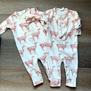 Twin Matching Outfits, Kate Quinn jumpers, 6-12 mon, EUC